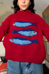Suéter de pescado